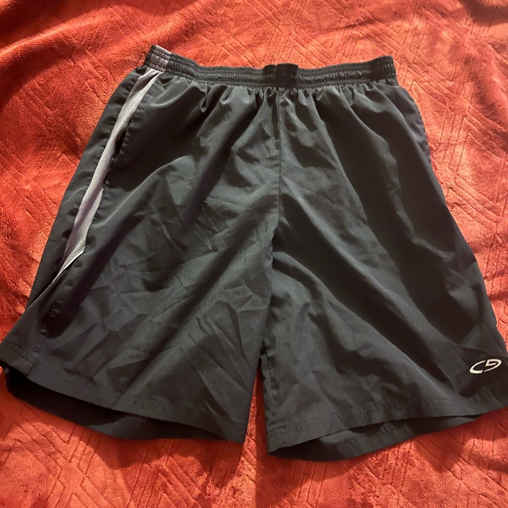 Men's Black Athletic Shorts